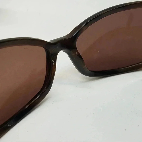 Bvlgari Eyewear 3 Rectangle Sunglasses Brown - Picture 5 of 8